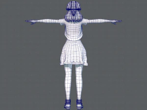 base womanv07 clothing v01 3D Model