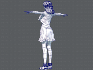 base womanv07 clothing v01 3D Модель