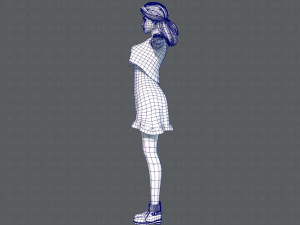 base womanv07 clothing v01 3D Модель