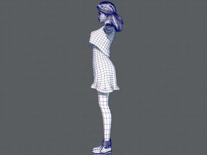 base womanv07 clothing v01 3D Model