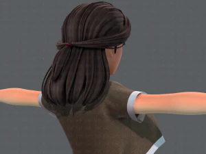 base womanv07 clothing v01 3D Model