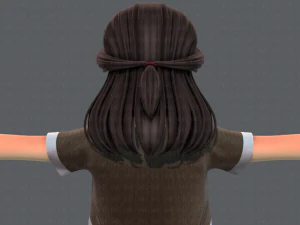 base womanv07 clothing v01 3D Model