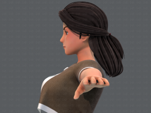base womanv07 clothing v01 3D Модель