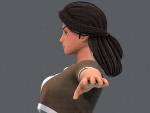base womanv07 clothing v01 3D Model
