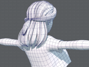 base womanv07 clothing v01 3D Модель
