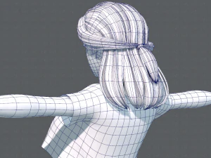 base womanv07 clothing v01 3D Model