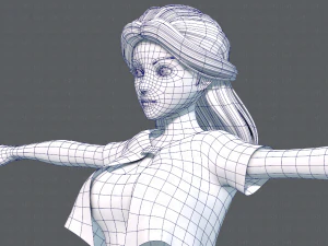 base womanv07 clothing v01 3D Model
