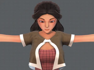 base womanv07 clothing v01 3D Model