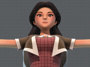 base womanv07 clothing v01 3D Модель