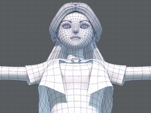 base womanv07 clothing v01 3D Модель
