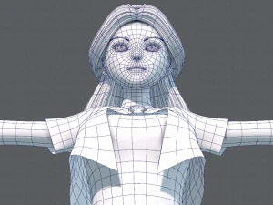 base womanv07 clothing v01 3D Model