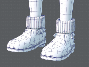 base womanv07 clothing v01 3D Модель