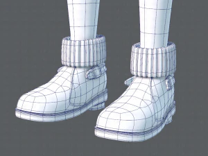 base womanv07 clothing v01 3D Model