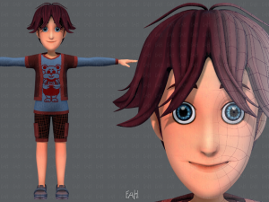 base boyv07 clothing v01 Modelo 3D