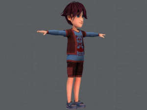 base boyv07 clothing v01 3D Model
