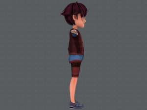 base boyv07 clothing v01 3Dモデル
