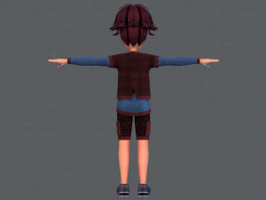 base boyv07 clothing v01 3D Model