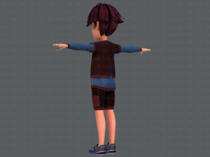 base boyv07 clothing v01 3Dモデル