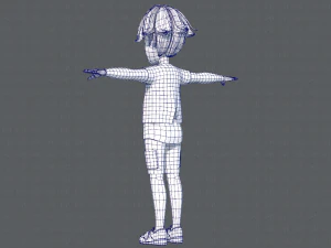 base boyv07 clothing v01 3D Model