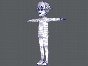base boyv07 clothing v01 3Dモデル
