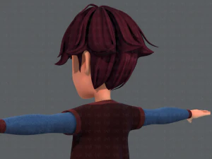 base boyv07 clothing v01 3D Model