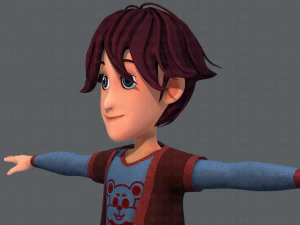 base boyv07 clothing v01 3D Model