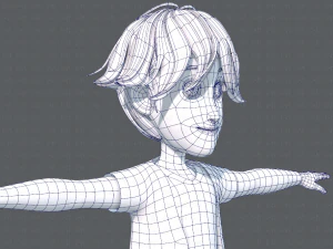 base boyv07 clothing v01 3D Model