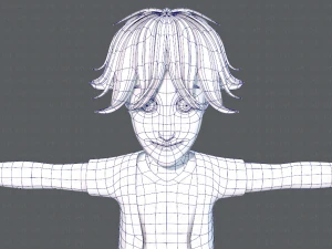 base boyv07 clothing v01 3D Model
