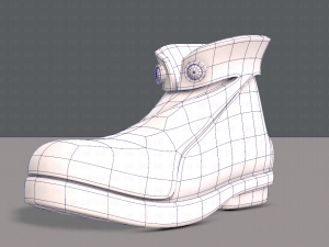 shoes cartoonv41 Modelo 3D