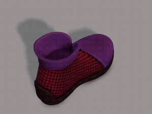 shoes cartoonv41 Modelo 3D