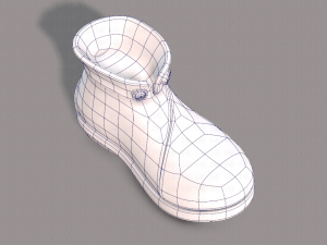 shoes cartoonv41 Modelo 3D