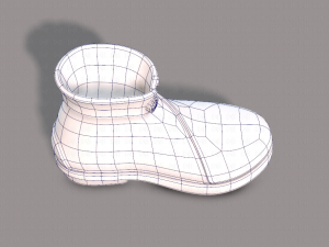 shoes cartoonv41 Modelo 3D
