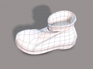 shoes cartoonv41 Modelo 3D