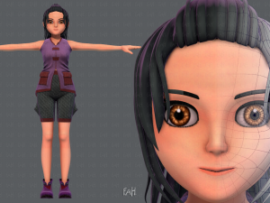 base girlv06 clothing v01 Modelo 3D