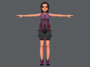 base girlv06 clothing v01 3D Модель