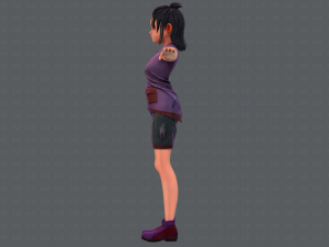 base girlv06 clothing v01 3D Модель