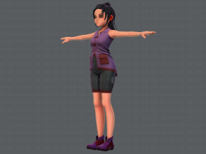 base girlv06 clothing v01 3D Модель