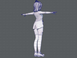 base girlv06 clothing v01 3D Модель