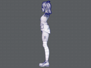 base girlv06 clothing v01 3D Модель