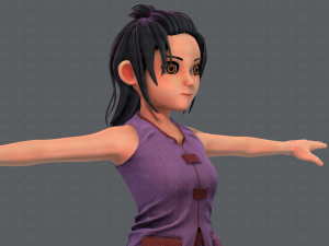 base girlv06 clothing v01 3D Модель
