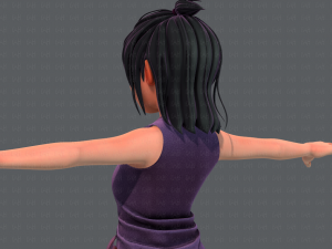 base girlv06 clothing v01 3D Модель