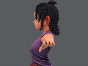 base girlv06 clothing v01 3D Модель