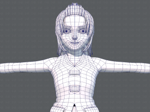 base girlv06 clothing v01 3D Модель