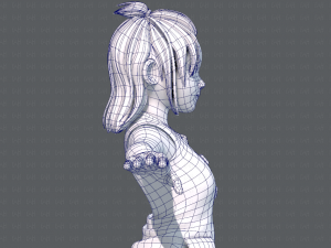 base girlv06 clothing v01 3D Модель