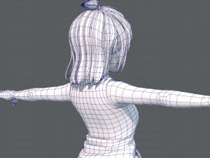 base girlv06 clothing v01 3D Модель