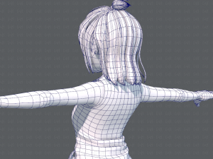 base girlv06 clothing v01 3D Модель