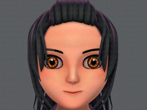 base girlv06 abbigliamento v01 Modello 3D