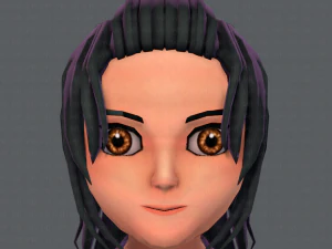 base girlv06 abbigliamento v01 Modello 3D