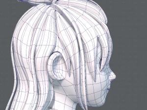 base girlv06 abbigliamento v01 Modello 3D