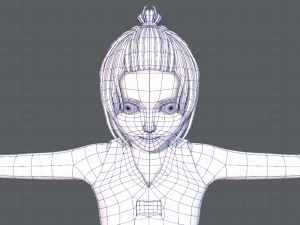 base girlv06 clothing v01 3D Модель